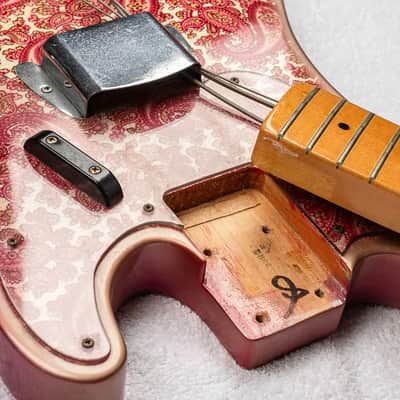 Fender Telecaster Bass 1968 Pink Paisley image 5