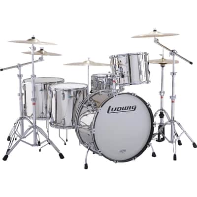 Ludwig Limited Edition Stainless Steel Zep Set 12x15
