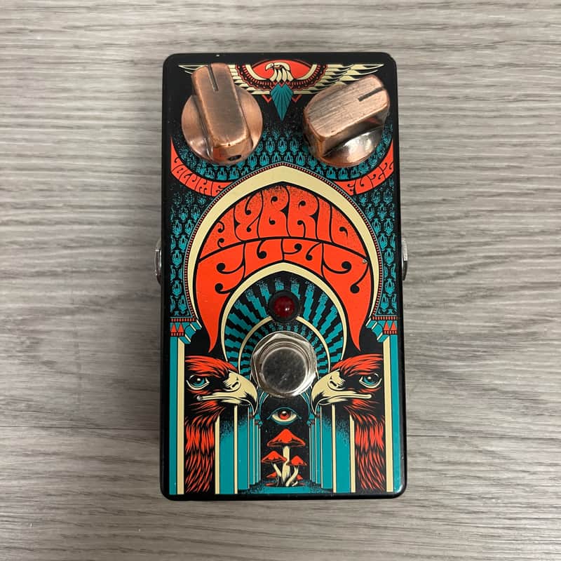 MXR CSP041 Hybrid Fuzz 2023 - Present - Black / Teal Graphic image 1
