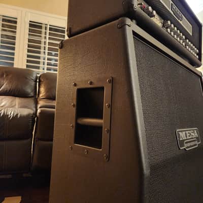 Mesa Boogie Golden Era 2002 T4335 Rectifier 4x12 Slant Cabinet Serial Original Owner image 7
