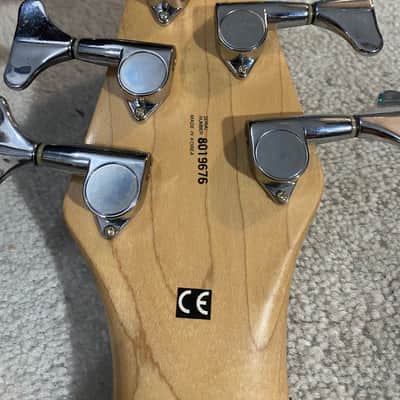 WashBurn BANTAM XB - 600 1994 - 1998 - TRANSPARENT GREEN 6 String image 11