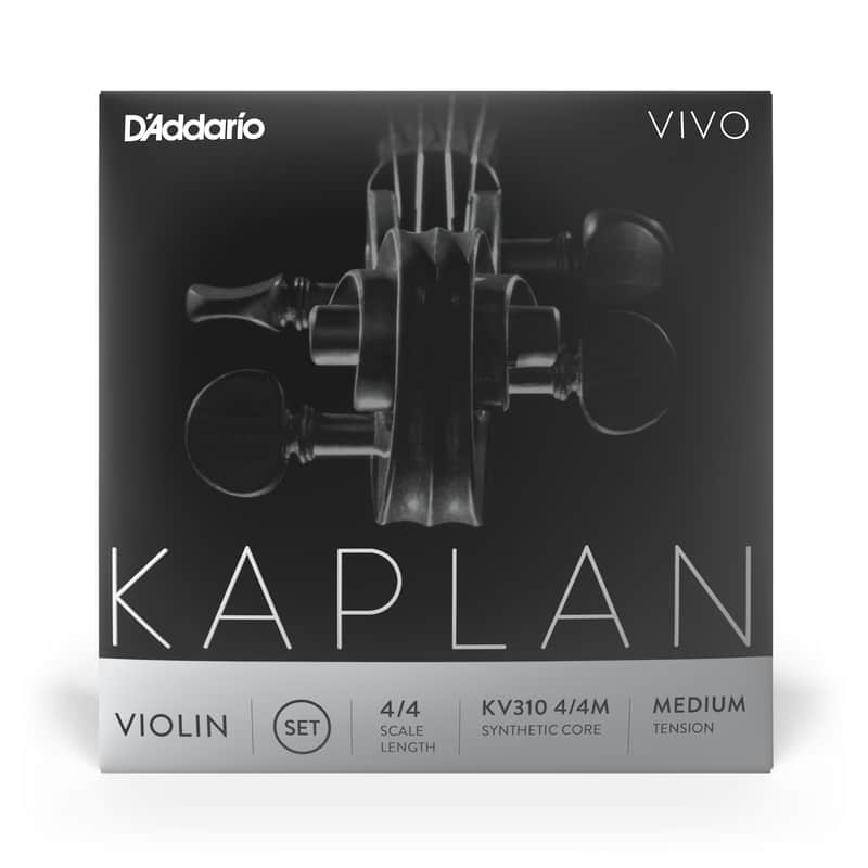 D'Addario KV310 4/4M Kaplan Vivo 4/4 Violin Strings - Medium 2014 - 2020 - Standard image 1