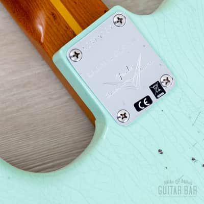Fender Custom Shop 1956 Stratocaster Roasted Relic Aged Surf Green w/ Fat '60s Pickups image 14