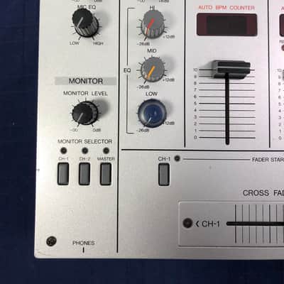Pioneer DJM-300-S Professional Two Channel  DJ Mixer image 3