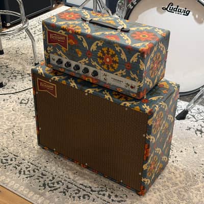 Benson Amps Vincent Channel Switching Guitar Amplifier Head + 1x12 Speaker Cabinet - Aunt Gertie image 4