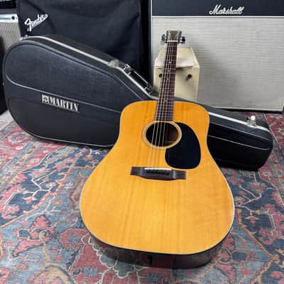 1980 Martin D-18 Dreadnought Natural Vintage *Pro Reset* image 2