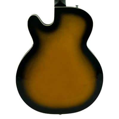 Silvertone 1446TTSB Semi-Hollow Electric Guitar - Tobacco Sunburst - Open Box image 7