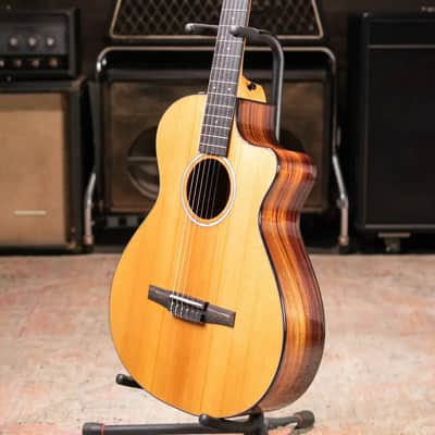 Taylor 212ce-N Plus Nylon Grand Concert Acoustic/Electric Guitar with Aerocase image 13