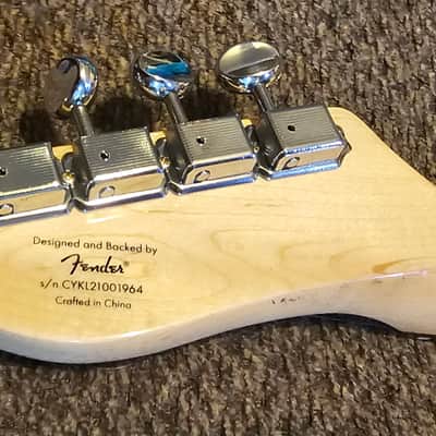 Squier Paranormal Baritone Cabronita Telecaster 2021 - Present - Surf Green image 2