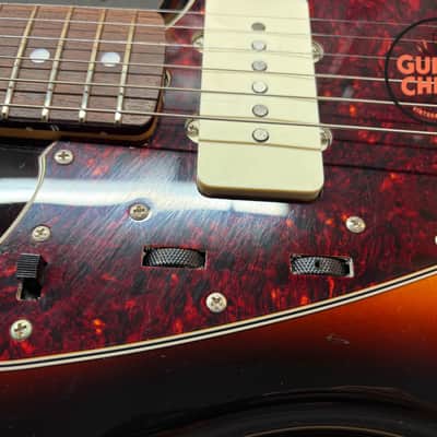 2021 Fender MIJ Japan Traditional II 60s Jazzmaster 3-Tone Sunburst HSC image 15