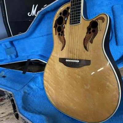 Ovation Collector's Edition Nutmeg Stain 1990 Electro Acoustic Guitar image 15