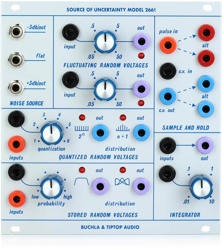 Tiptop Audio Buchla 266t Source of Uncertainty Eurorack Module (2-pack) Bundle image 1