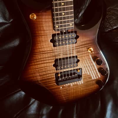 Ernie Ball Music Man John Petrucci Signature 20th Anniversary JP6 2021 - 2022 - Honey Butter image 11