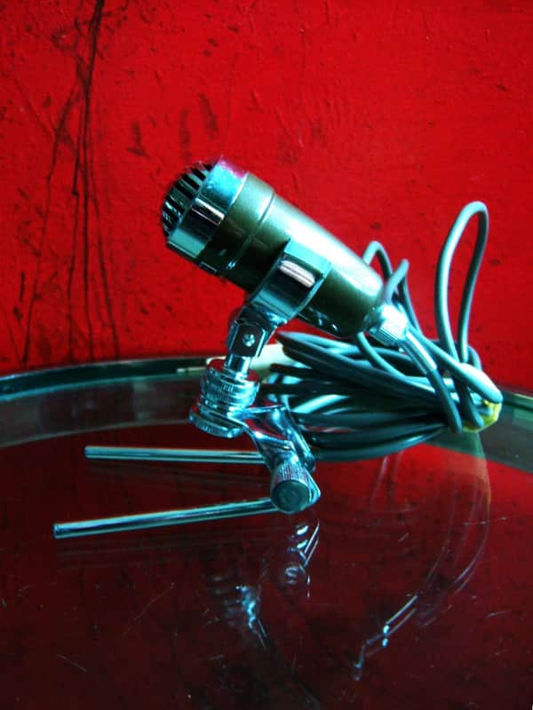 AIWA DM-14 ダイナミックマイク Vintage 1960's Aiwa DM-14 dynamic harp microphone High Z w