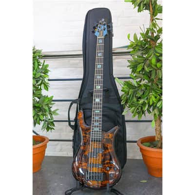 SPECTOR Euro 5 Custom Limited Edition Tiger Eye Burst image 3