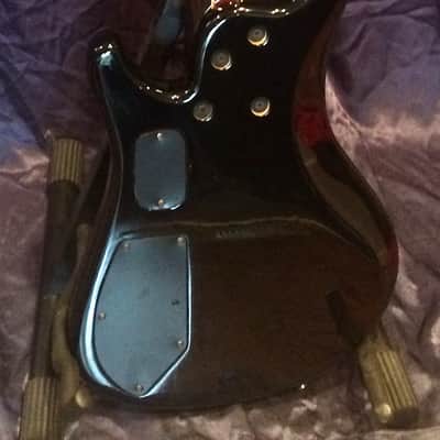 Roscoe LG3005 Fretless Natural/Flame Honey Blonde image 8