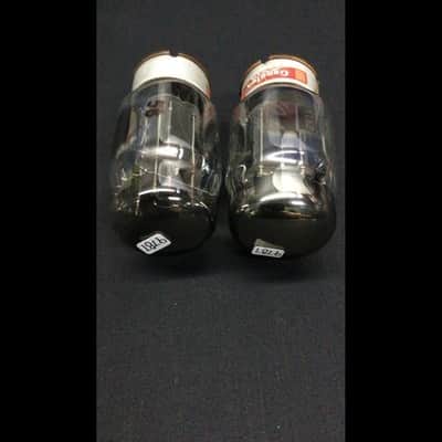 NICE PAIR GENALEX KT88 UK Gold Monarch VINTAGE Amp Vacuum Tubes TESTED O.9787 image 3