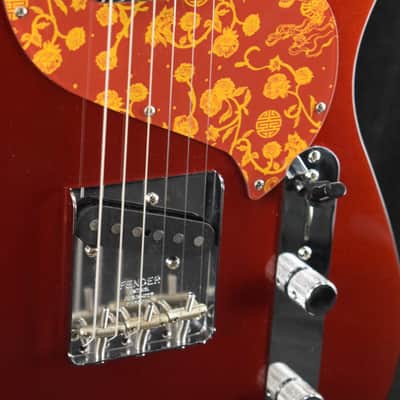 Fender Limited Edition Raphael Saadiq Telecaster Dark Metallic Red Rosewood Fingerboard image 3