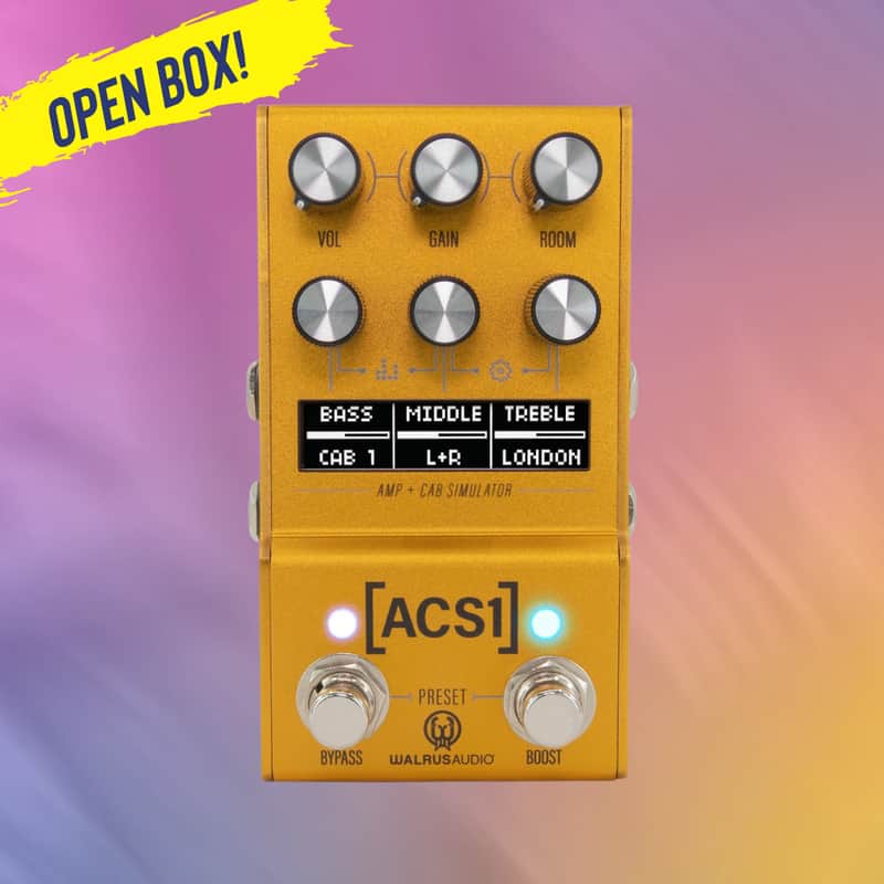 Walrus Audio Mako ACS1 MKII Amp + Cab Simulator 2024 - OPEN BOX! image 1