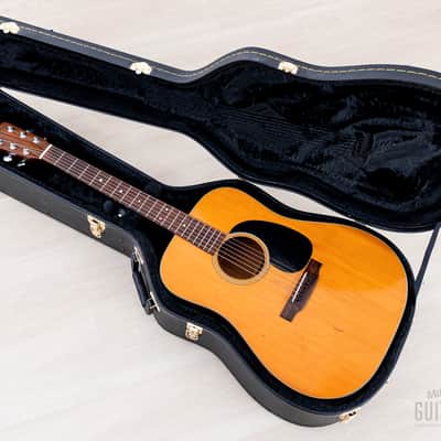 1972 Martin D-18 Vintage Dreadnought Acoustic Guitar, Serviced w/ Case image 19
