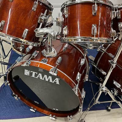 Vintage 1983 Tama Superstar Drum Set in Super Mahogany image 8