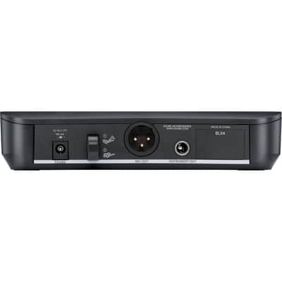 Shure BLX24/PG58 - Desktop Mic stand - XLR Cable - 4 AA battery set - Goby Labs GLS-104 - Anti Slip Roller Ring image 4