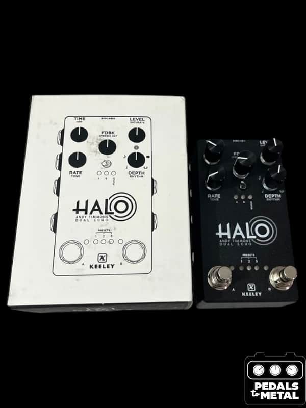 Keeley Halo Andy Timmons Signature Dual Echo 2022 - Present - Black - X18254 image 1