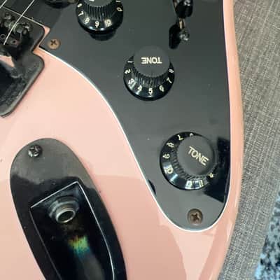 Hondo Fame 760 1980s - Pink w/Matching Headstock RARE image 7