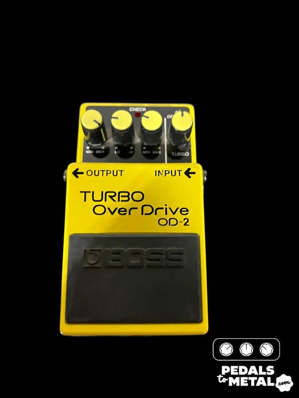 ギター Boss OD-2R TURBO OVERDRIVE Boss OD-2R Turbo Overdrive - Used