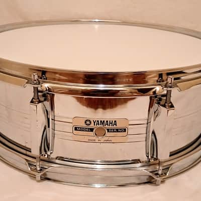 YAMAHA (VIDEO) VINTAGE SD550MD COS SNARE DRUM - 14/5.5." FREE SHIP TO C-USA! image 7