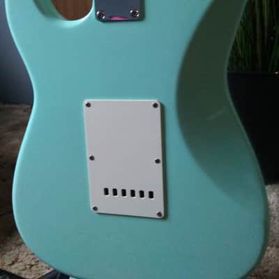 Refinished Squier Stratocaster, Matching Headstock image 4