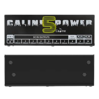 No extra fee to USA Caline CP-05 10 Outputs Guitar Effect Pedal Power Supply for 9V/12V/18V Pedal,US/UK/EU/AU Plug image 5
