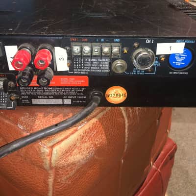 QSC Series 3 3500 2 Channel Power Amplifier image 4