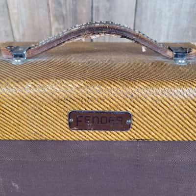 Fender Tweed Champ 5D1 Wide Panel 1956 - Tweed image 9