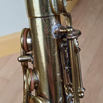 Buffet Crampon Evette Schaeffer Alto Saxophone 18 & 20 Paris France 1913 Extra Engraving image 18