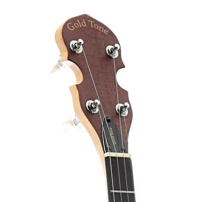 Gold Tone EB-5/L Solid Body Mahogany Top Maple Neck 5-String Electric Banjo with Hard Case For Left Handed Players image 5