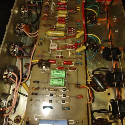 1973 Marshall JMP 1959 Super Lead 2-Channel 100-Watt Guitar Amp Head- Small Logo image 15