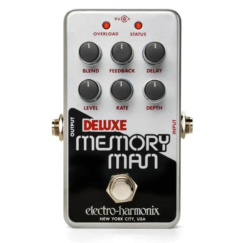 Electro-Harmonix EHX Nano Deluxe Memory Man Analog Delay/Chorus/Vibrato Effects Pedal image 1