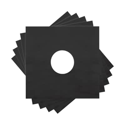 (100) 12" PREMIUM 29# BLACK Paper Vinyl LP Record Album Inner Sleeves ARCHIVAL image 9
