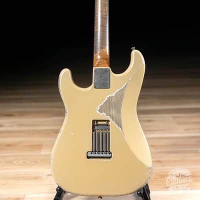 Xotic XSC-1 Swamp Ash S-Style w/ Roasted Flame Maple Neck – Desert Sand image 7