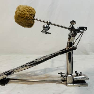 Vintage 1928 Leedy Bass Drum Pedal w/Leedy Brass Cymbal & Striker image 2