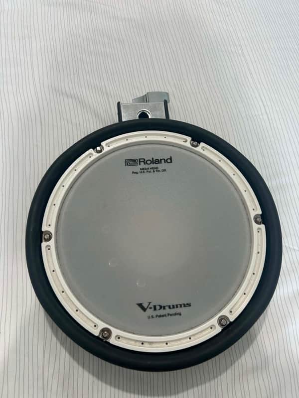 Roland PDX-8 V-Drum 10" Dual-Trigger Mesh Snare Drum Pad 2006 - Present - Black image 1