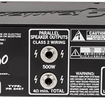 Fender Rumble 500 V3 Bass Head image 3