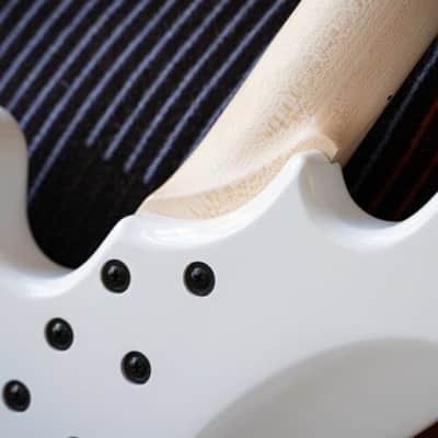 Cort Professional Standard Jazz Bass Guitar - Maple White image 7