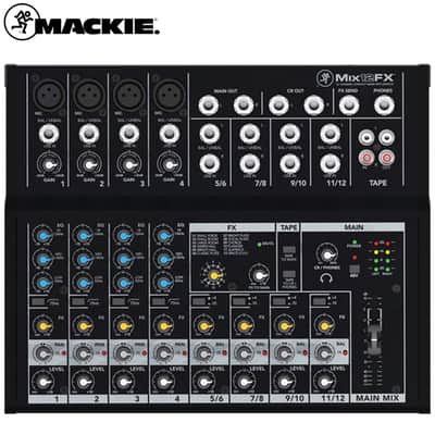 Mackie 12-Channel Compact Mixer with Effects Refurbished image 1