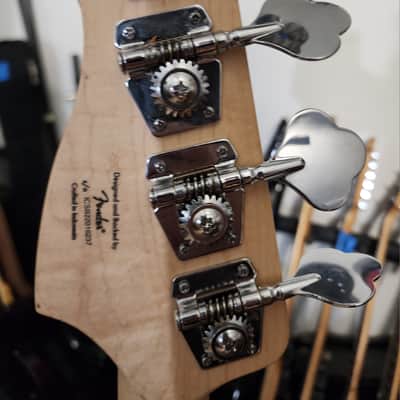 Squier Precision Bass PJ Charcoal Frost Metallic image 8