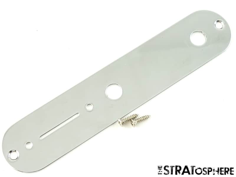 Fender Vintera II 60s Telecaster Tele Chrome CONTROL PLATE Guitar image 1