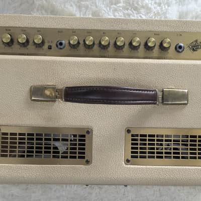 Crate Vintage Club 50 VC5310 3x10 Tube Guitar Combo Amp Blonde USA 1990s image 2