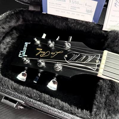 2026 Gibson Mark Morton Les Paul Modern Quilt - Translucent Ebony Burst Satin - 8 Lbs 1.1 oz image 8