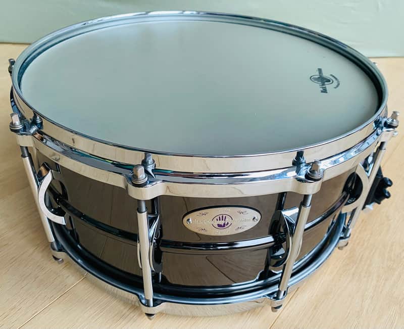 Black Swamp Percussion Sound Art Snare 14“x 6.5“ Brass 2022 - Black image 1